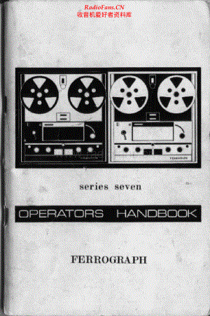Ferguson-Ferrograph702-tape-sm3维修电路原理图.pdf