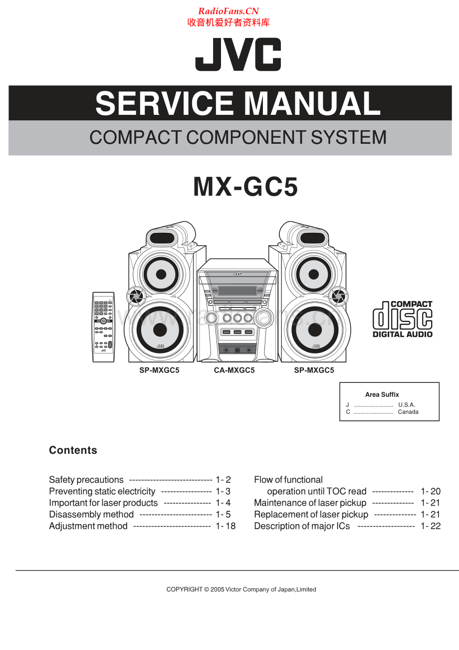 JVC-MXGC5-cs-sm 维修电路原理图.pdf_第1页