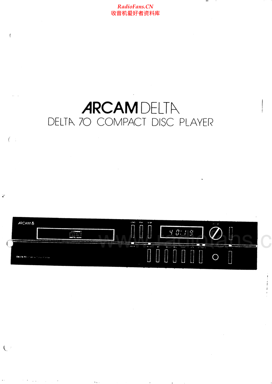 Arcam-Delta-70-cd-sm维修电路原理图.pdf_第1页