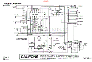 Califone-3430B-tape-sch维修电路原理图.pdf