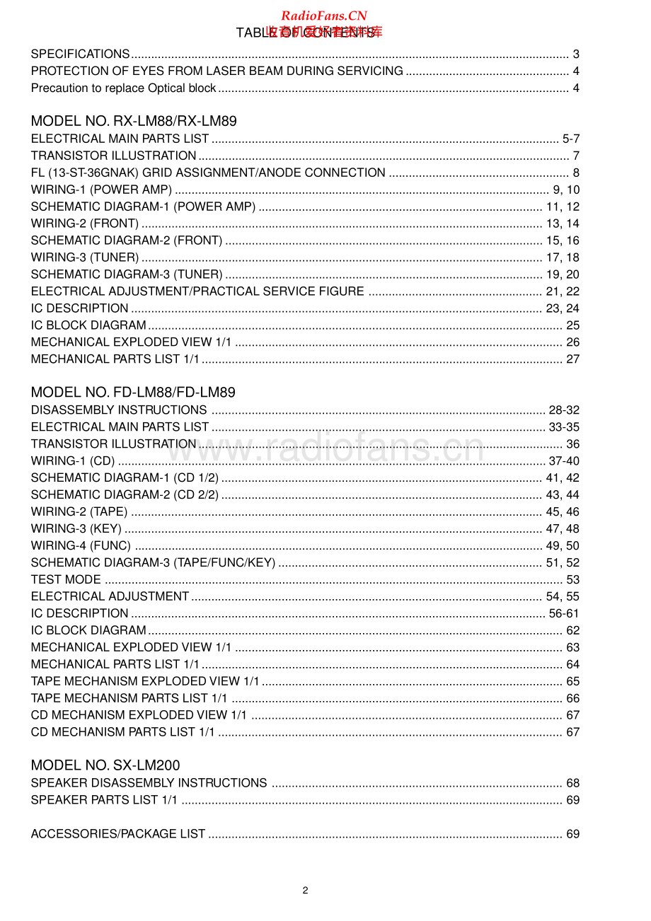 Aiwa-XRM88-cs-sm维修电路原理图.pdf_第2页