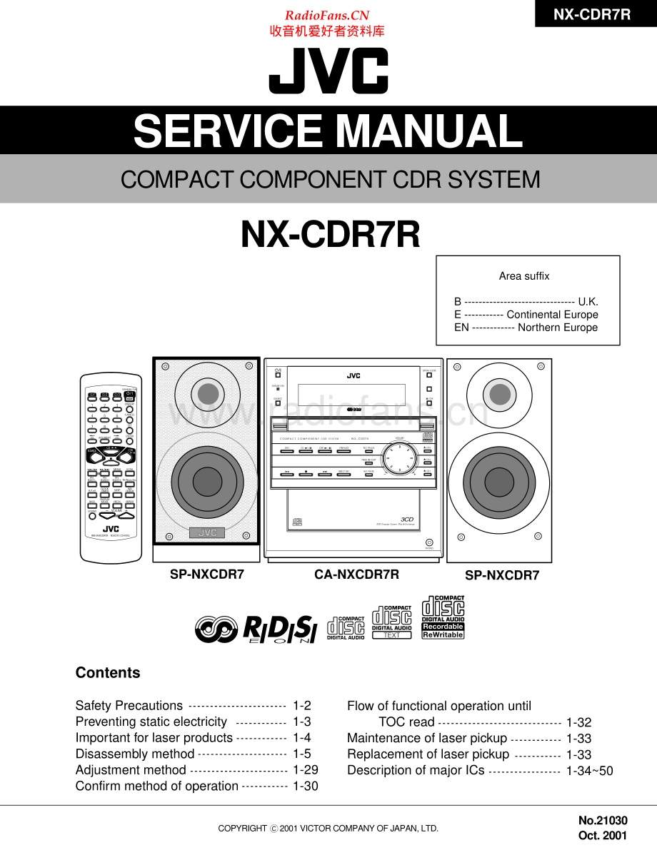 JVC-NXCDR7R-cs-sm 维修电路原理图.pdf_第1页