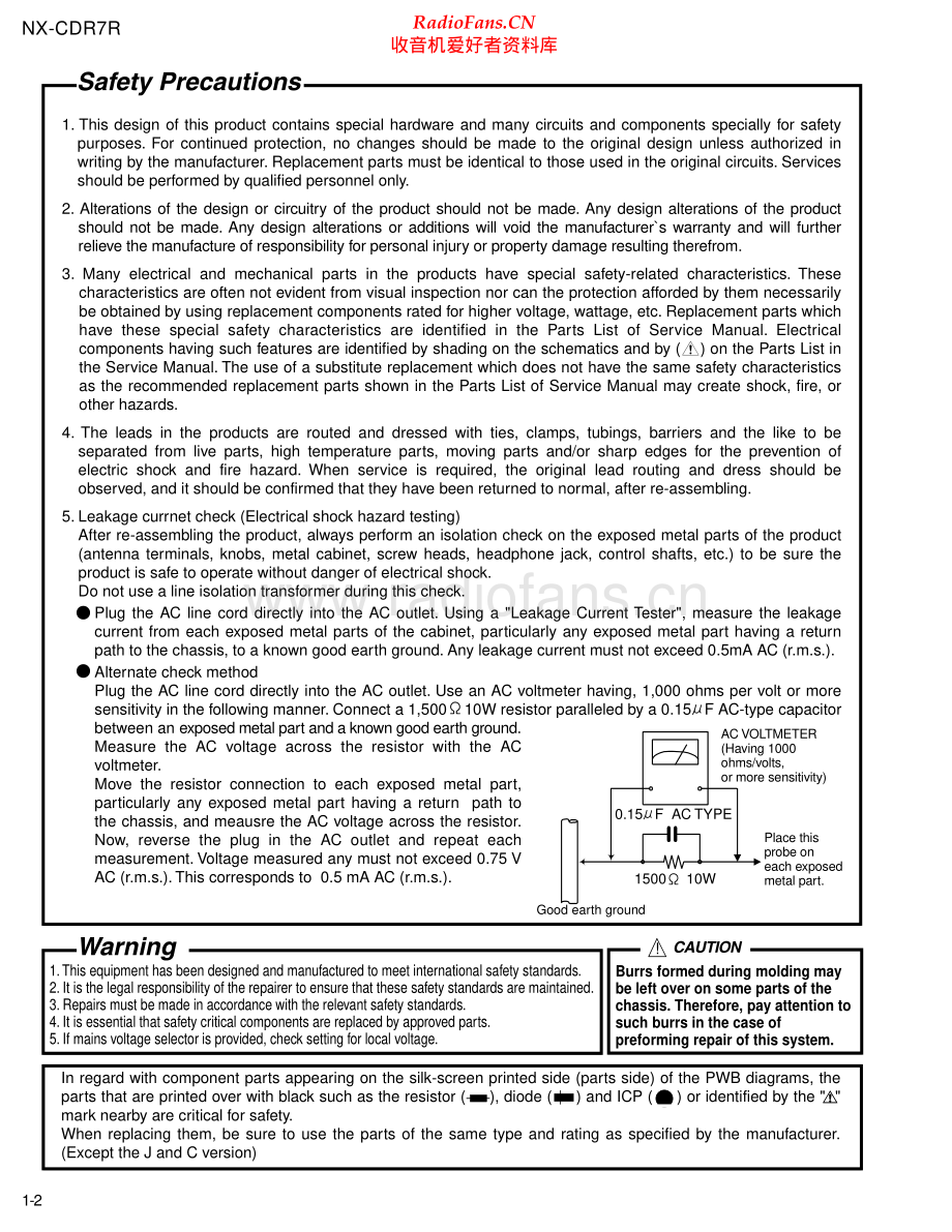 JVC-NXCDR7R-cs-sm 维修电路原理图.pdf_第2页