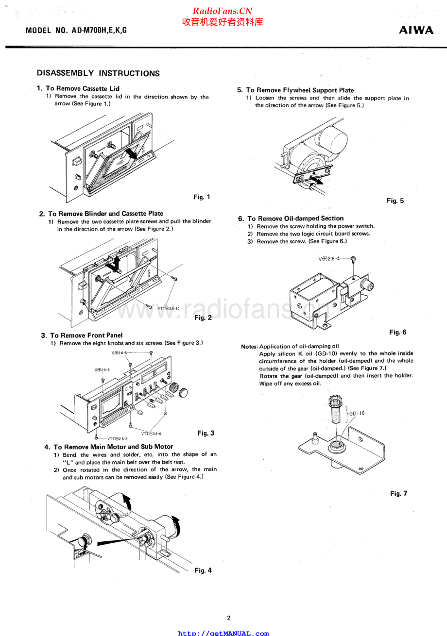 Aiwa-ADM700-tape-sm维修电路原理图.pdf_第2页