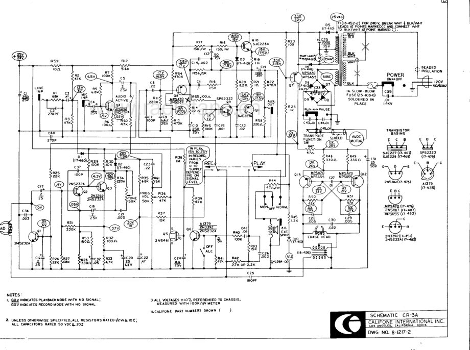 Califone-CR3A-tape-sch维修电路原理图.pdf_第3页