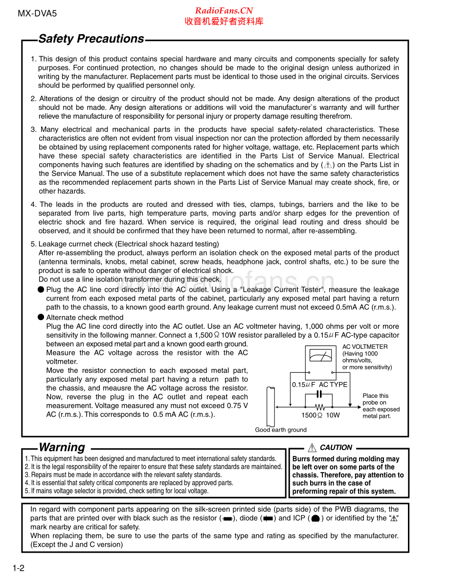 JVC-MXDVA5-cs-sm 维修电路原理图.pdf_第2页