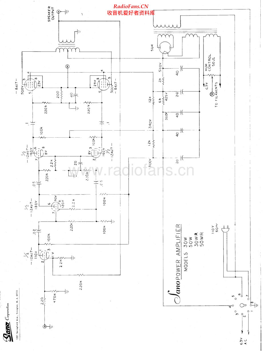 Sano-30WRT-int-sch 维修电路原理图.pdf_第1页