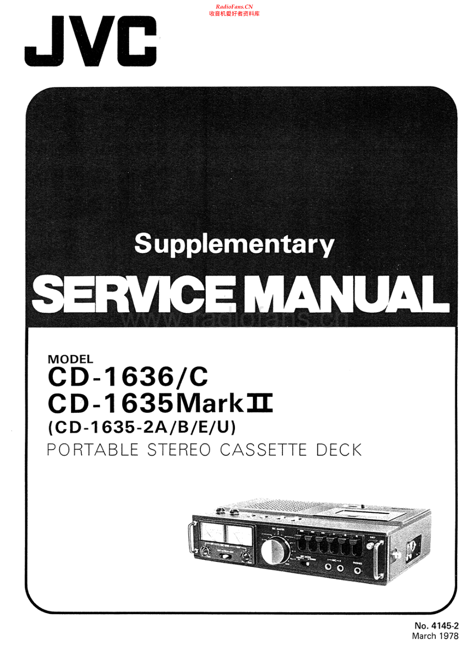 JVC-CD1636C-tape-sup 维修电路原理图.pdf_第1页