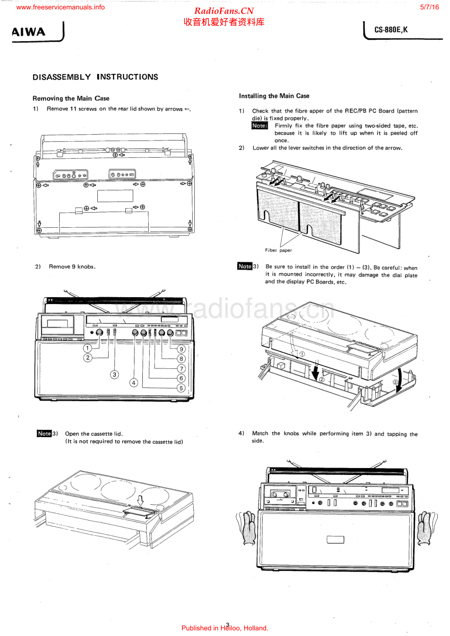 Aiwa-CS880-pr-sm维修电路原理图.pdf_第3页