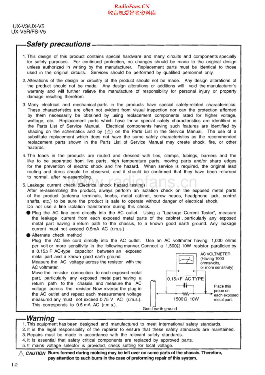 JVC-FSV5-cs-sm 维修电路原理图.pdf_第2页