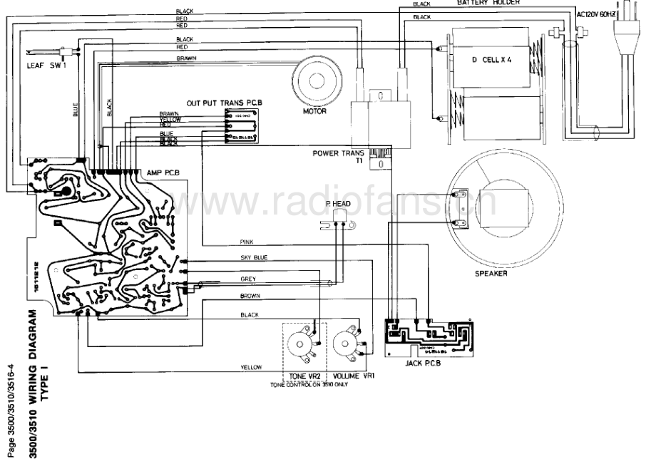 Califone-3500-tape-sch维修电路原理图.pdf_第3页