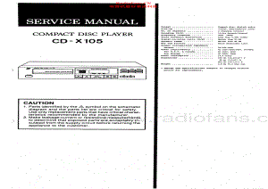 Akai-CDX105-cd-sm维修电路原理图.pdf