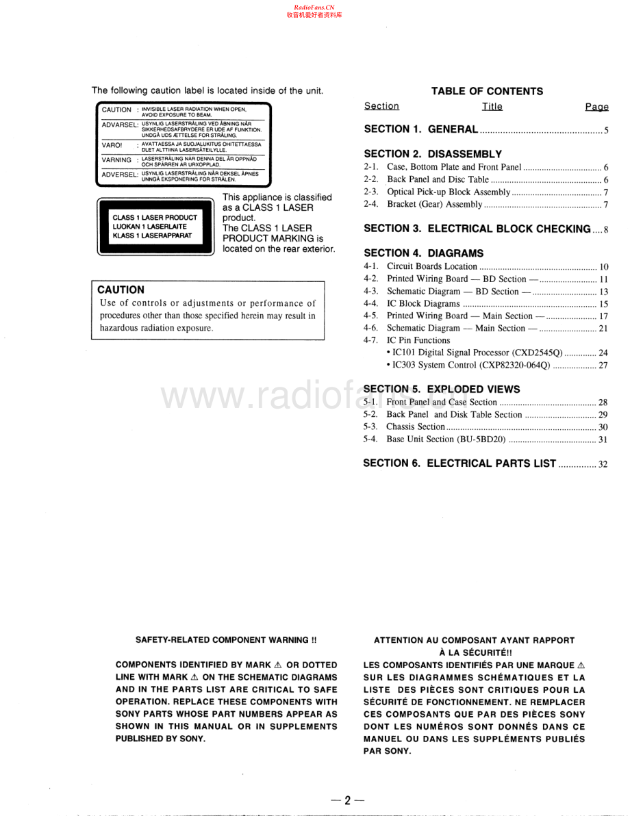 Sony-CDPC250Z-cd-sm 维修电路原理图.pdf_第2页