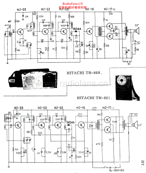 Hitachi-TH621-pr-sch 维修电路原理图.pdf