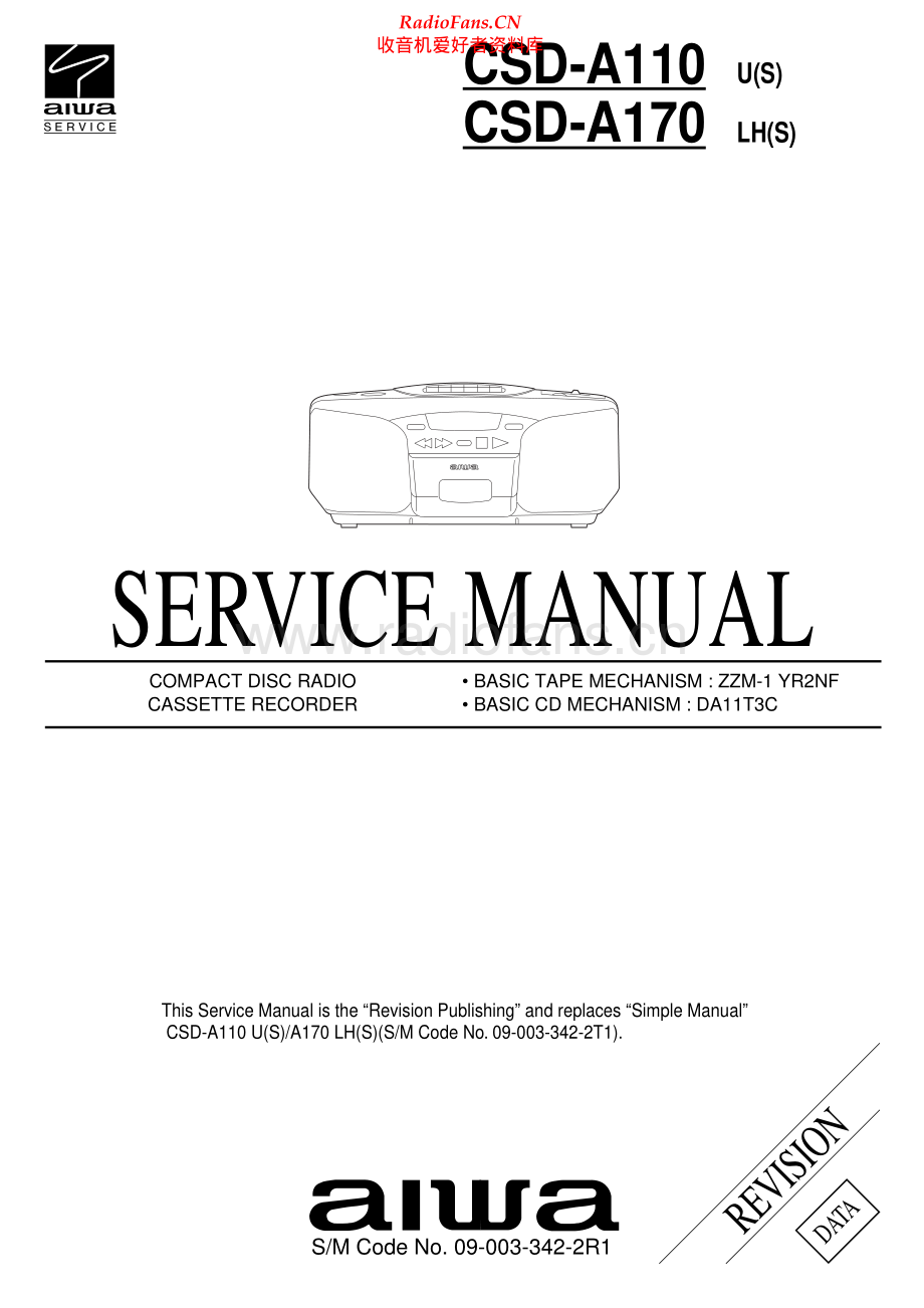 Aiwa-CSDA170-pr-sm1维修电路原理图.pdf_第1页