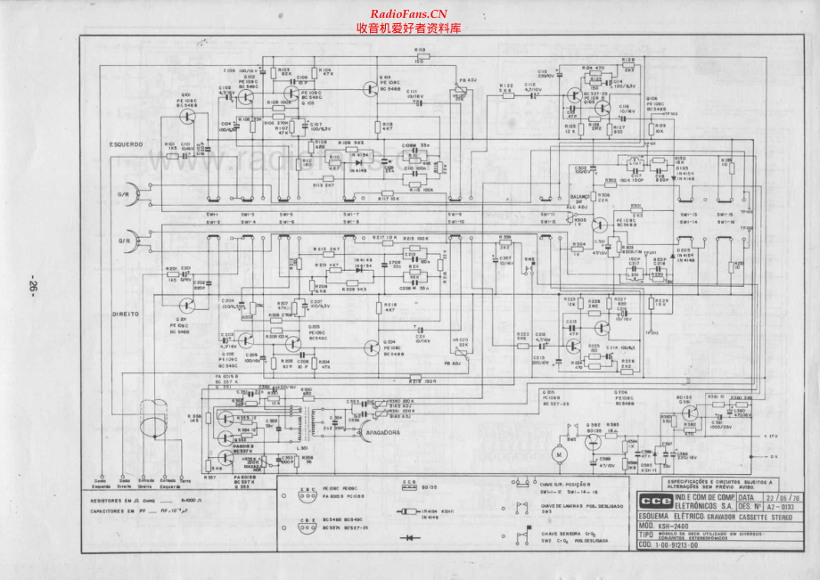 CCE-KSH2400-tape-sch维修电路原理图.pdf_第1页