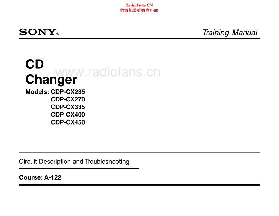 Sony-CDPCX235-cdc-tm 维修电路原理图.pdf_第1页