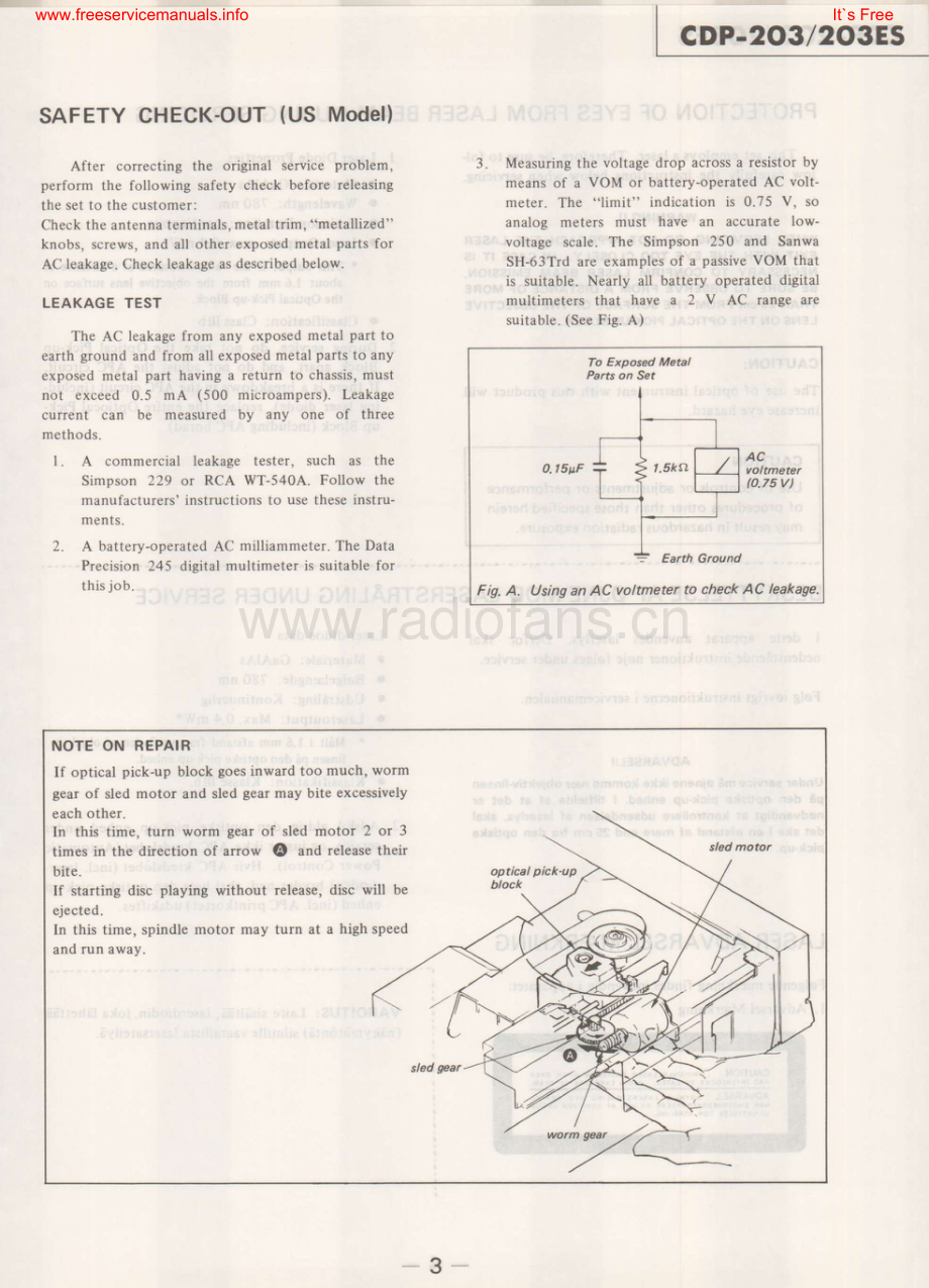 Sony-CDP203-cd-sm 维修电路原理图.pdf_第3页