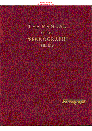 Ferguson-Ferrograph-632H-tape-sm维修电路原理图.pdf