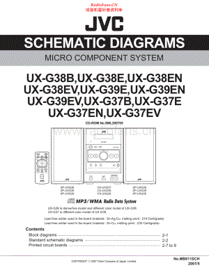 JVC-UXG38-cs-sm 维修电路原理图.pdf