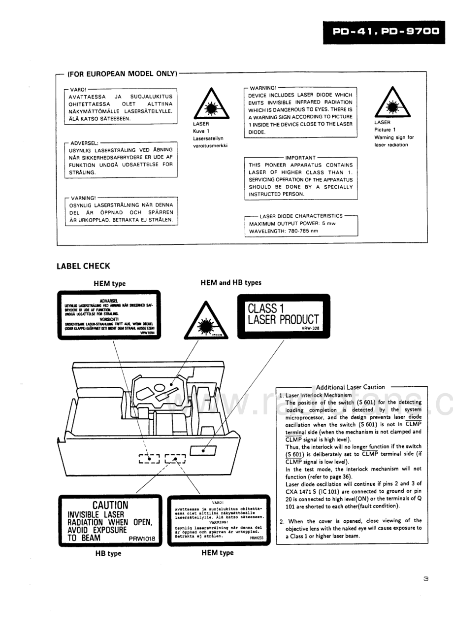 Pioneer-PD9700-cd-sm 维修电路原理图.pdf_第3页