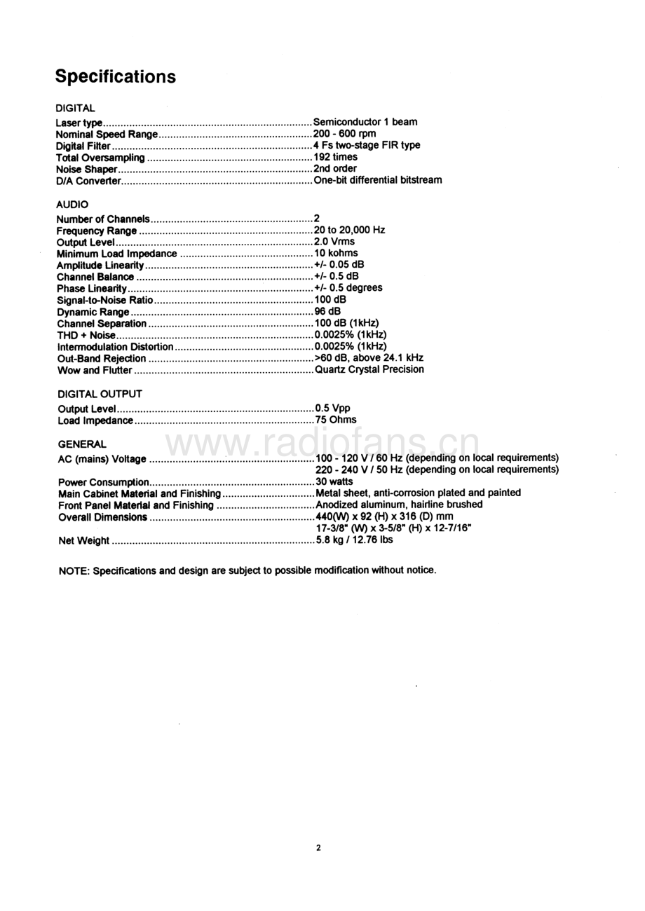 Rotel-RCD945AX-cd-sm 维修电路原理图.pdf_第3页