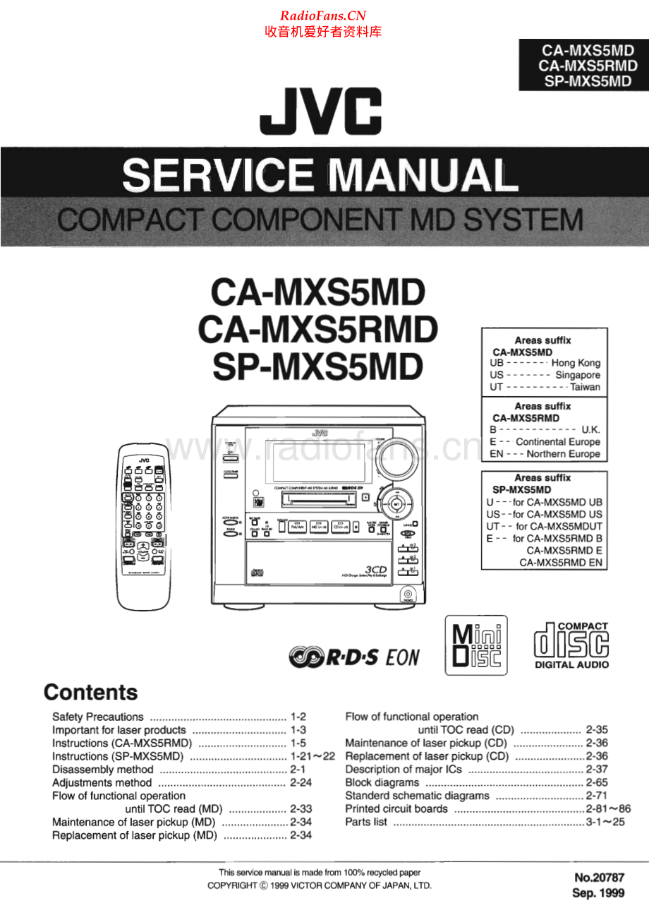 JVC-CAMXS5RMD-cs-sm 维修电路原理图.pdf_第1页