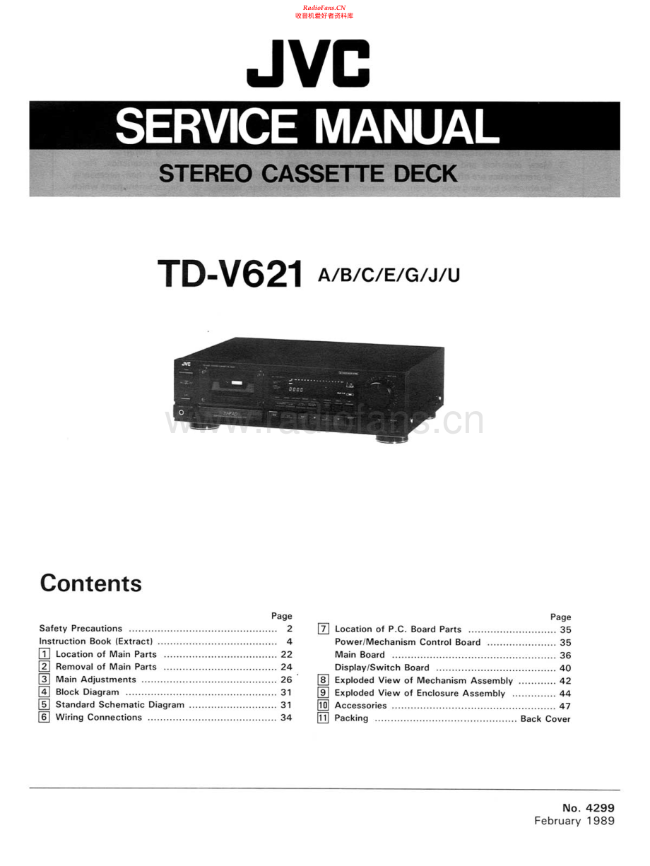 JVC-TDV621-tape-sm1 维修电路原理图.pdf_第1页