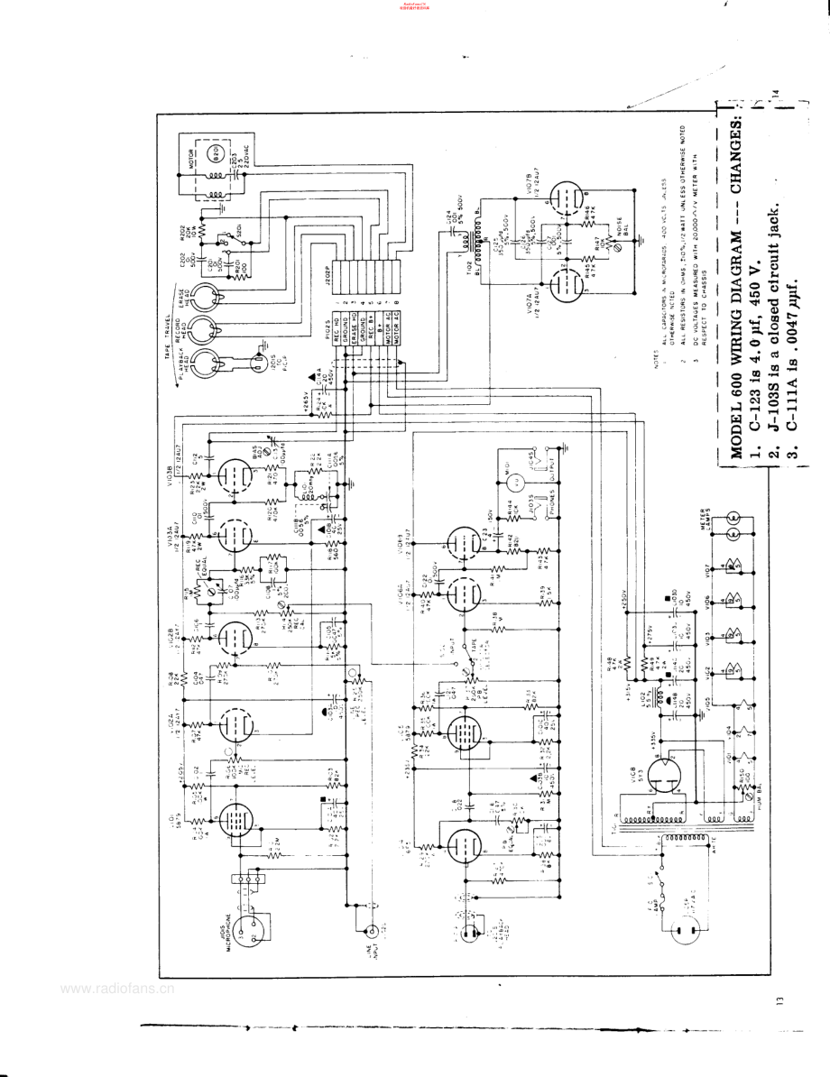 Ampex-600-tape-sch维修电路原理图.pdf_第2页