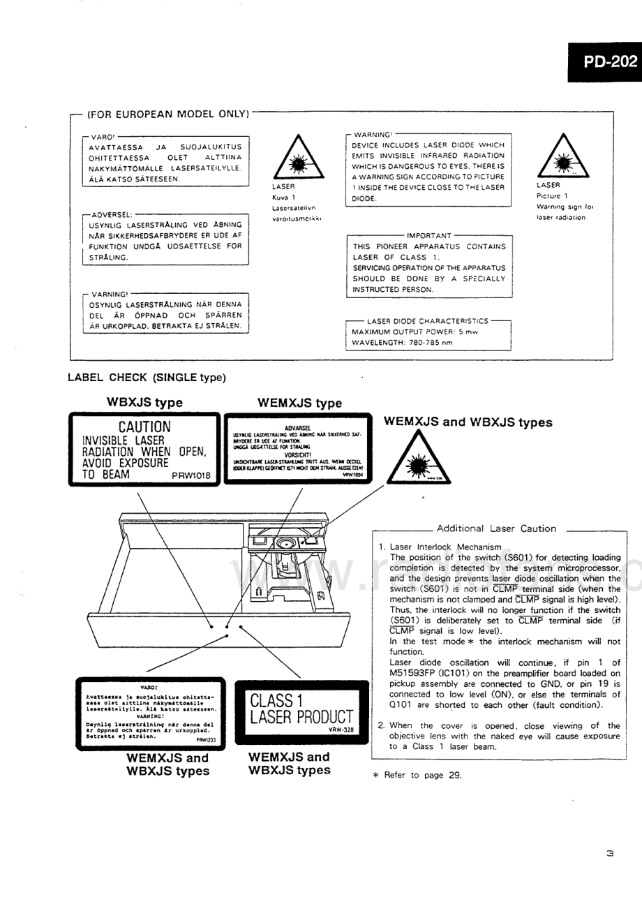 Pioneer-PD102-cd-sm 维修电路原理图.pdf_第3页