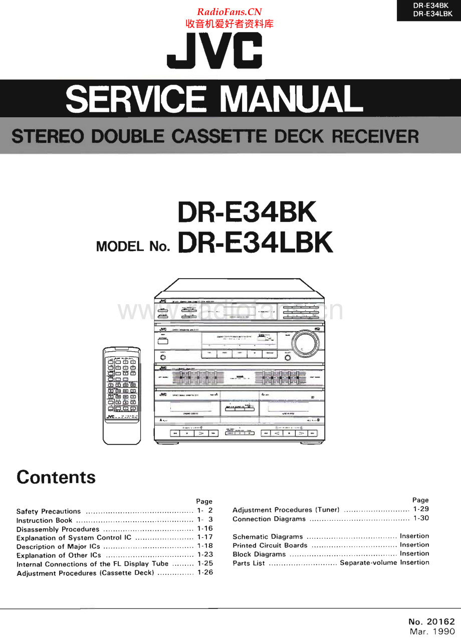 JVC-DRE34BK-cs-sm 维修电路原理图.pdf_第1页