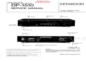 Kenwood-DP1510-cd-sm 维修电路原理图.pdf