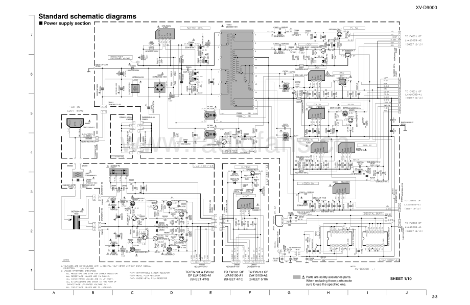 JVC-XDV9000-cd-sch 维修电路原理图.pdf_第3页