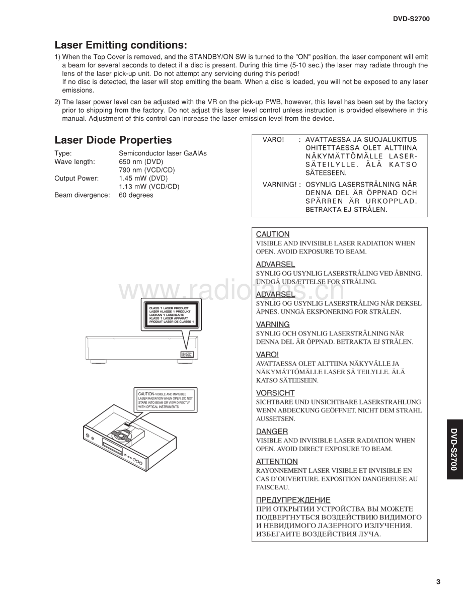 Yamaha-DVDS2700-dvd-sm 维修电路原理图.pdf_第3页