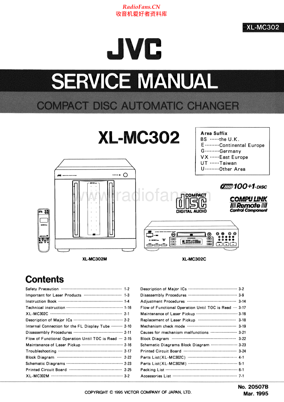 JVC-XLMC302-cd-sm 维修电路原理图.pdf_第1页