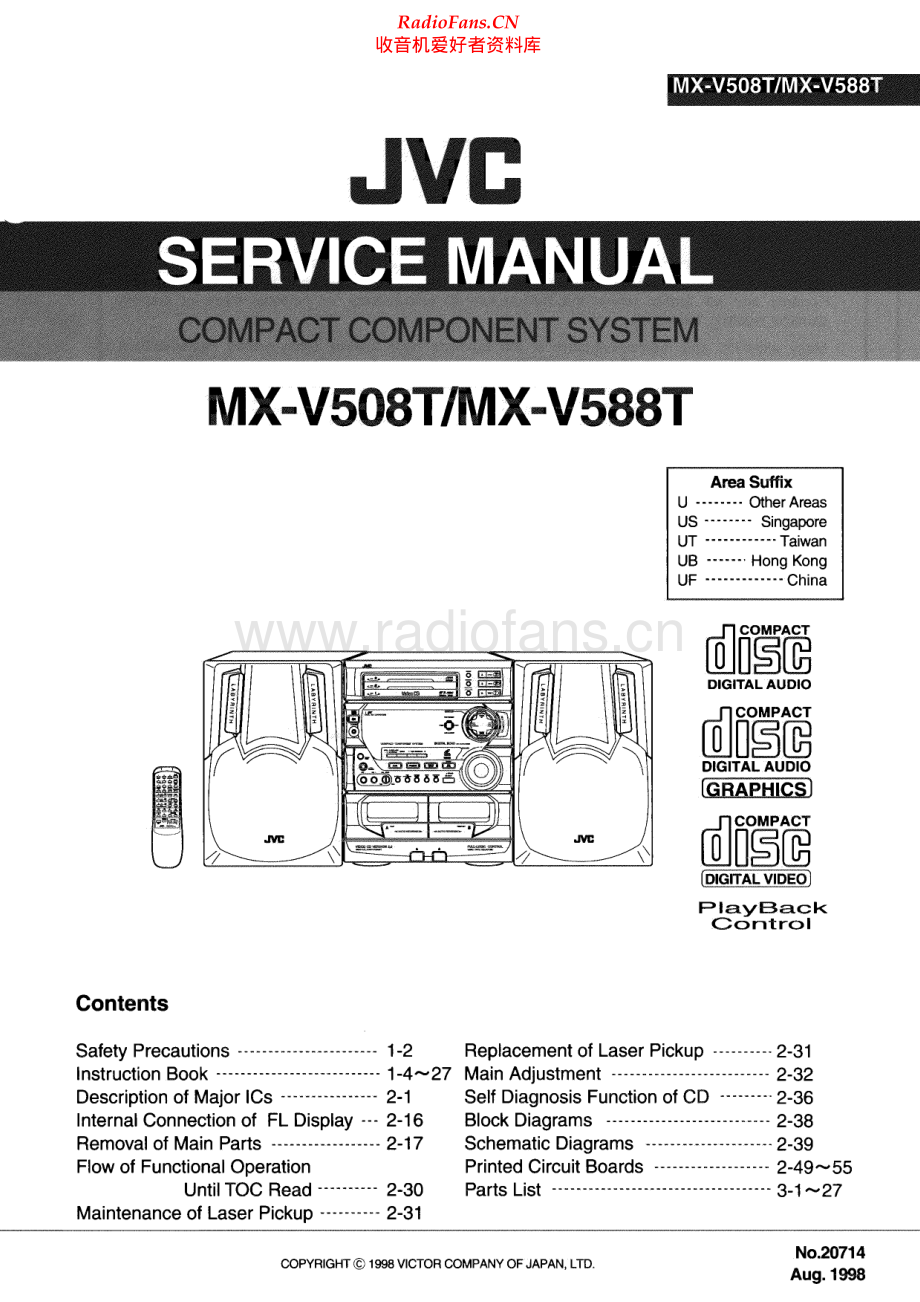 JVC-MXV588T-cs-sm 维修电路原理图.pdf_第1页