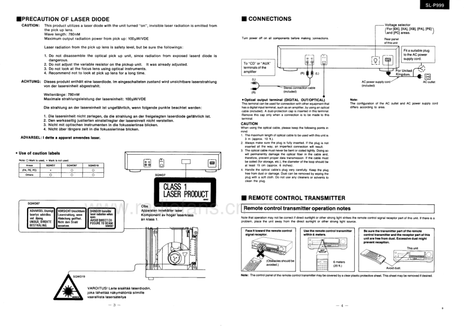 Technics-SLP999-cd-sm 维修电路原理图.pdf_第3页