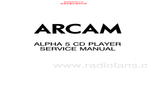 Arcam-Alpha5-cd-sm维修电路原理图.pdf