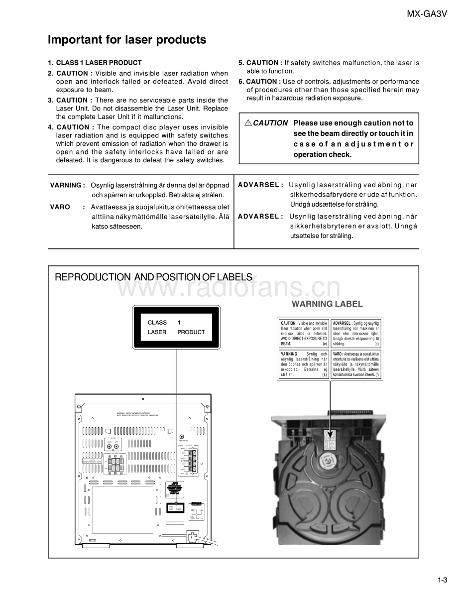 JVC-MXGA3V-cs-sm 维修电路原理图.pdf_第3页