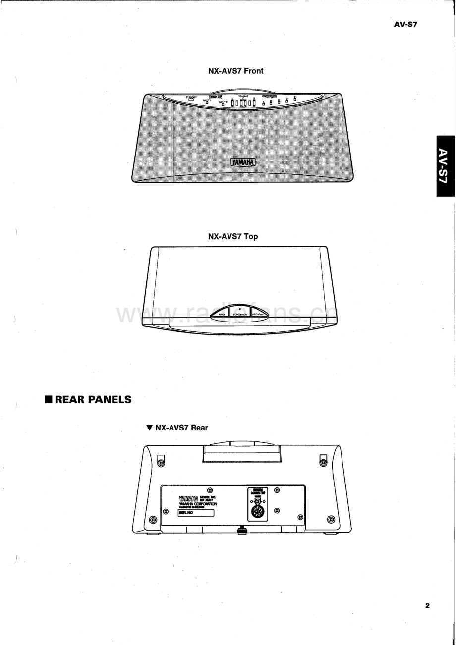 Yamaha-AVS7-cs-sm(1) 维修电路原理图.pdf_第3页