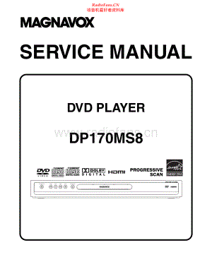 Magnavox-DP170MS8-dvd-sm 维修电路原理图.pdf