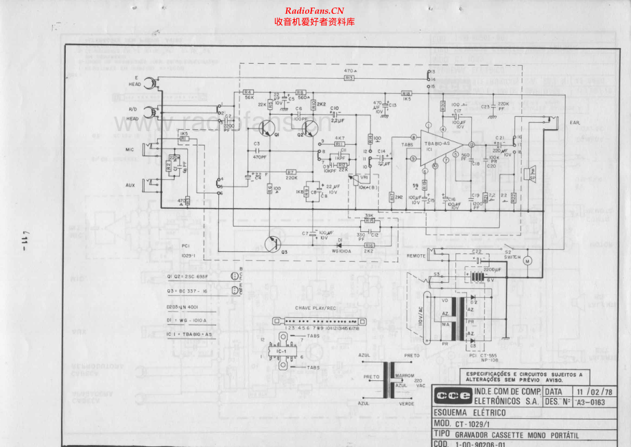 CCE-CT1029-tape-sch维修电路原理图.pdf_第1页