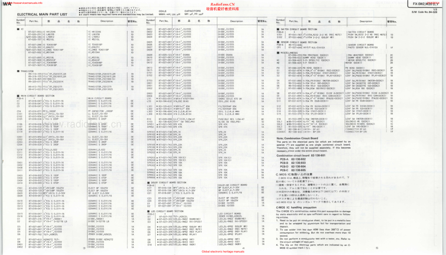 Aiwa-RXS2-tape-sm维修电路原理图.pdf_第3页