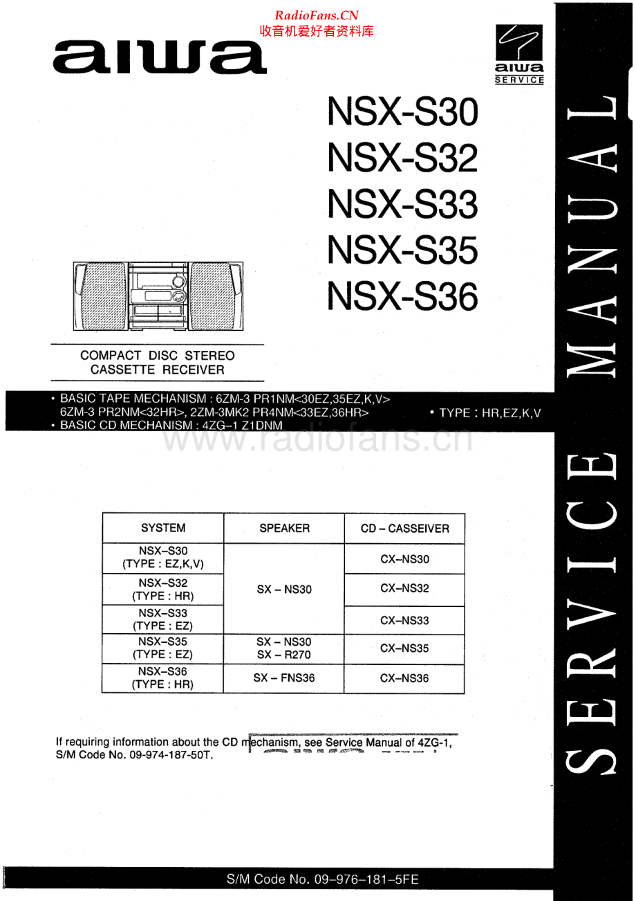 Aiwa-NSXS30-cs-sm维修电路原理图.pdf_第1页