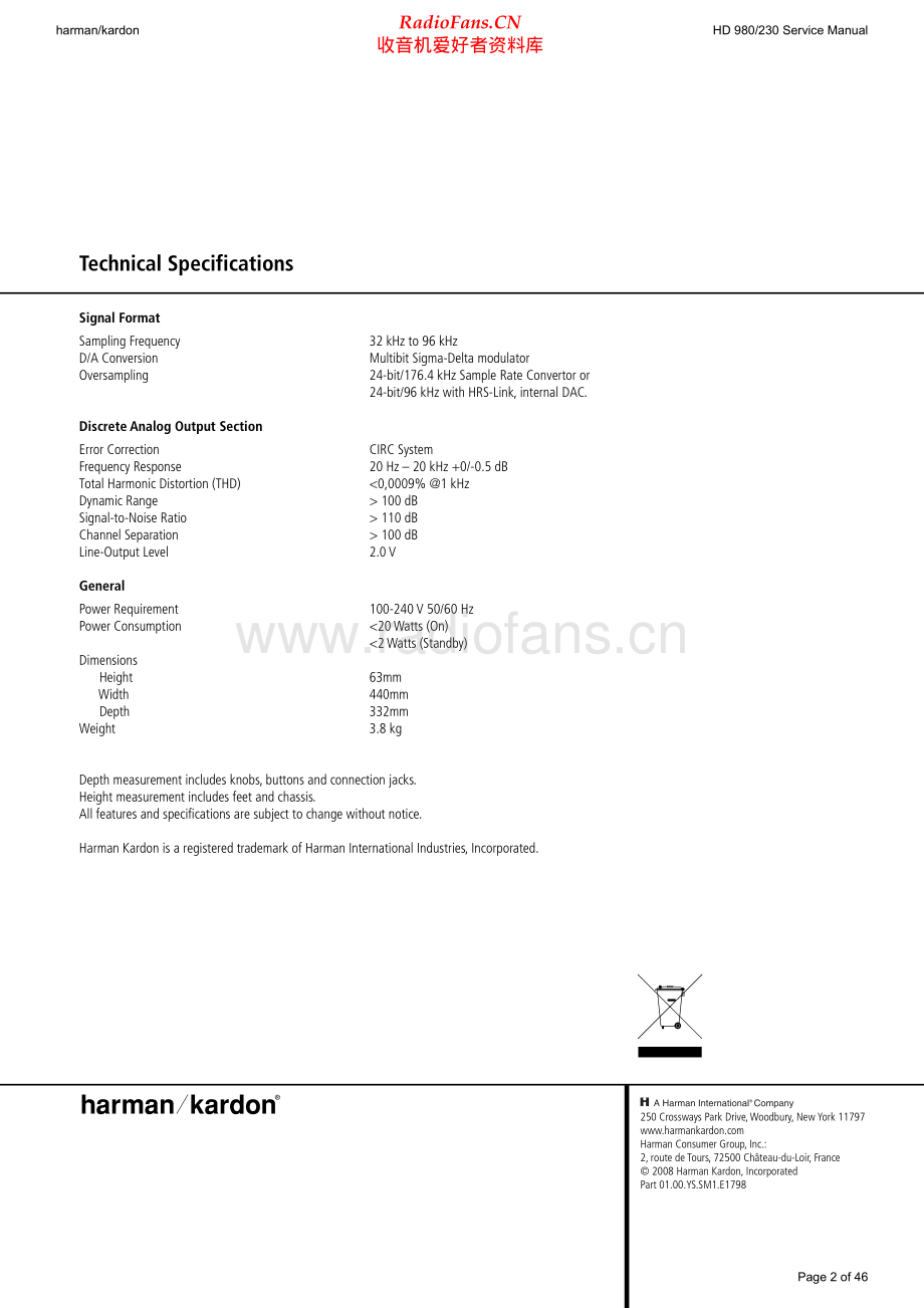 HarmanKardon-HD980_230-cd-sm维修电路原理图.pdf_第2页