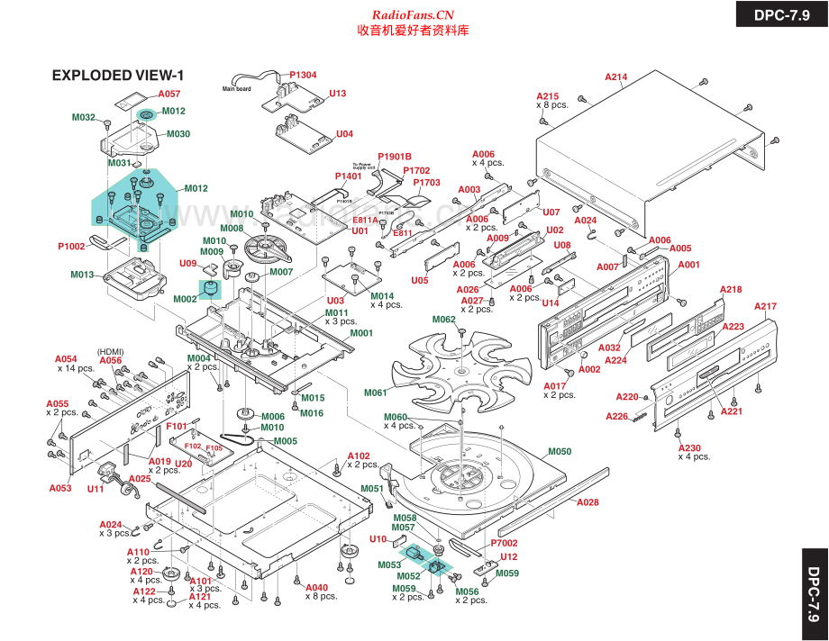 Integra-DPC7_9-cd-sm 维修电路原理图.pdf_第2页