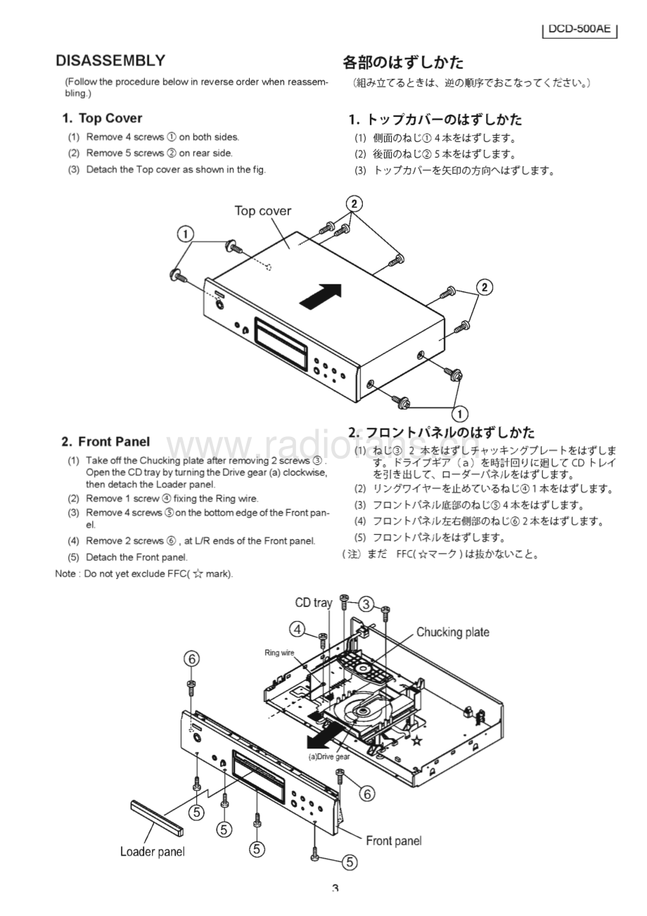 Denon-DCD500AE-cd-sm维修电路原理图.pdf_第3页