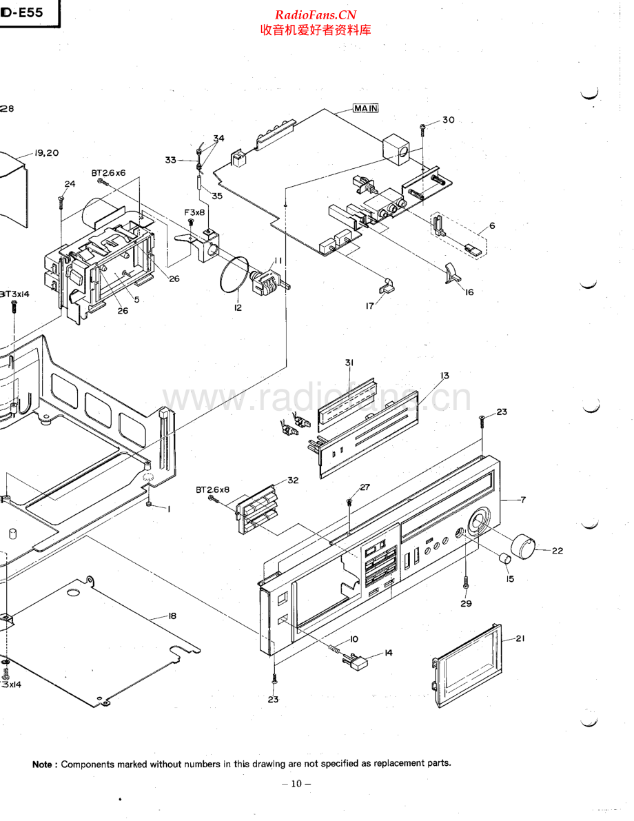 Hitachi-DE55-tape-sm 维修电路原理图.pdf_第2页