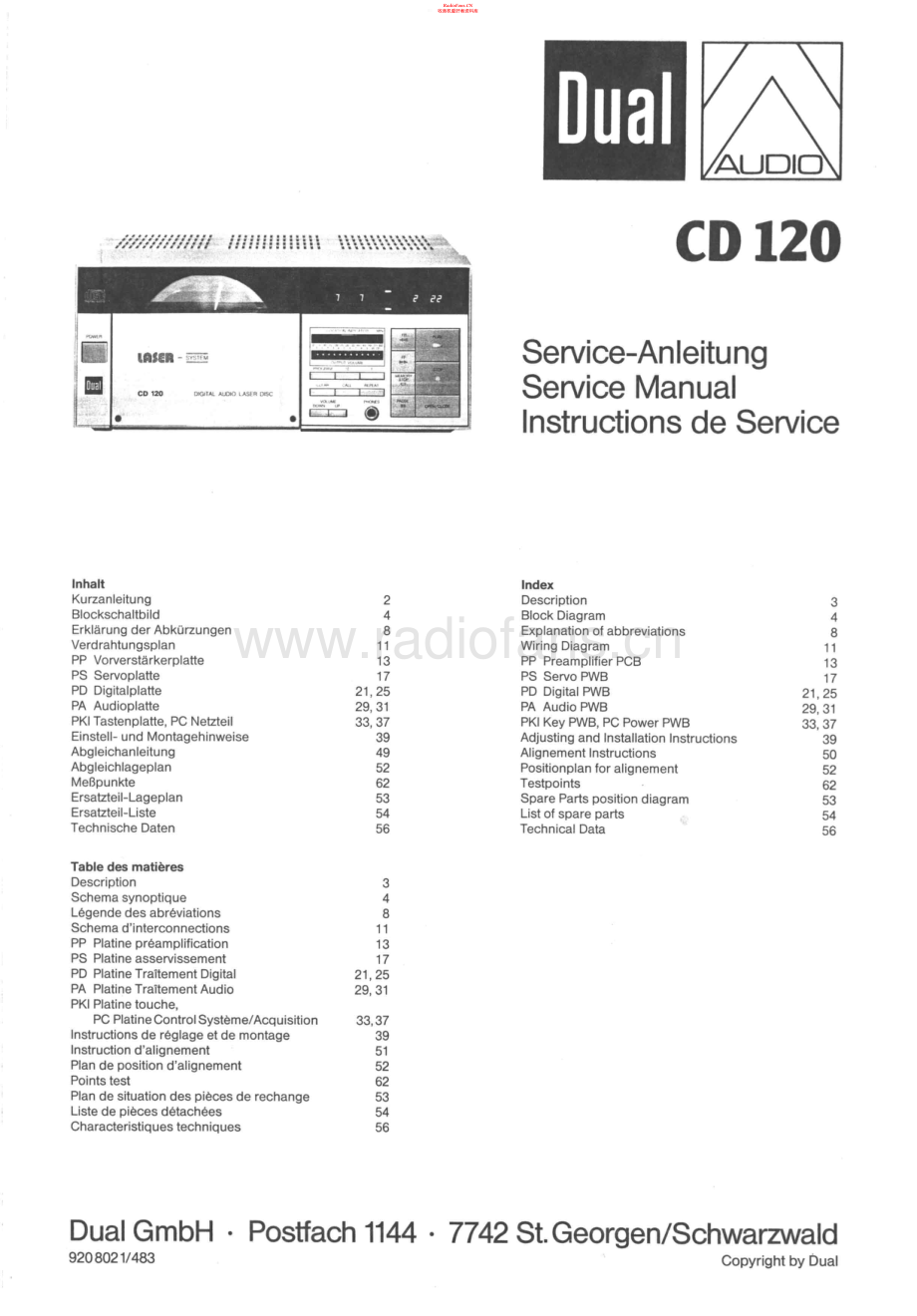 Dual-CD120-cd-sm维修电路原理图.pdf_第1页