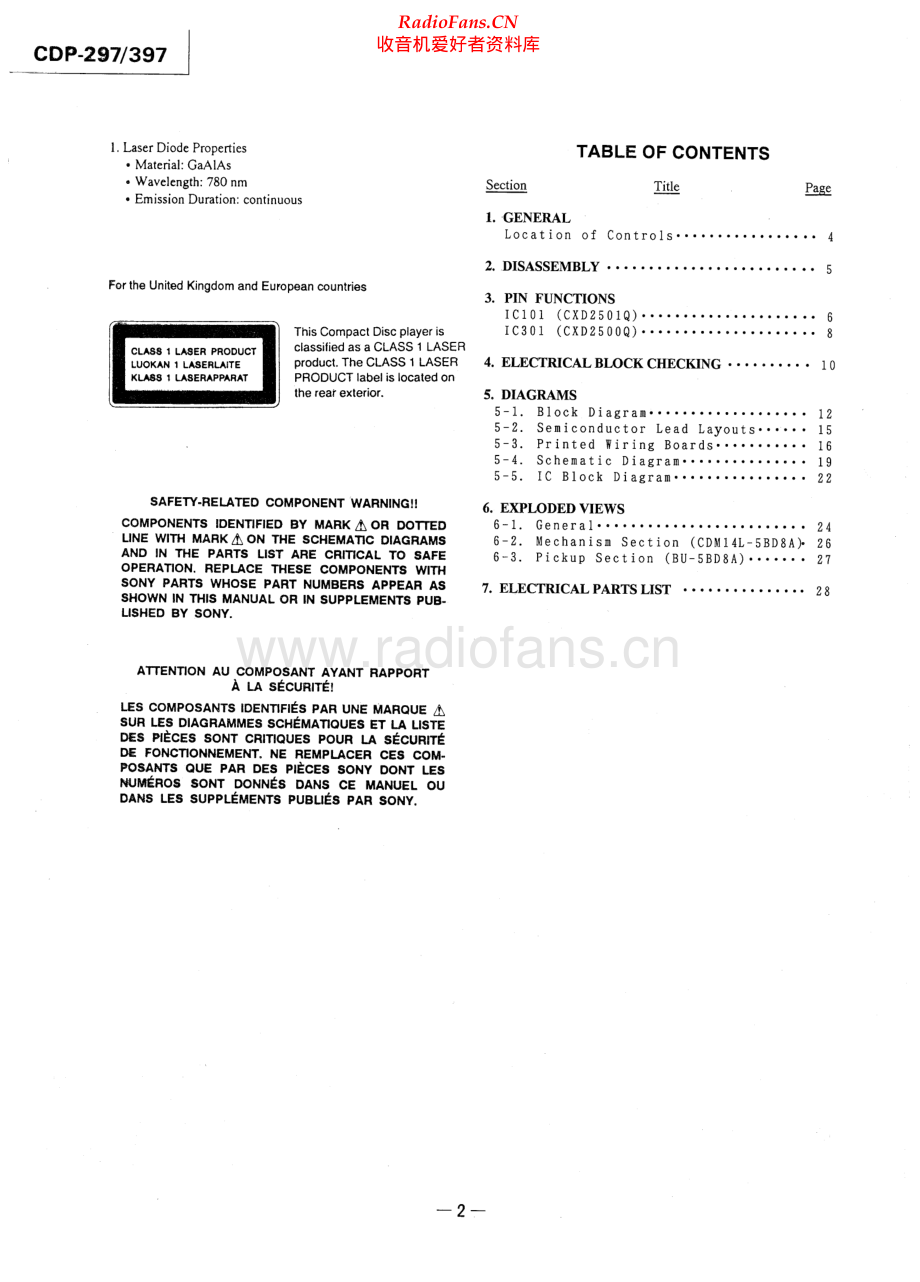 Sony-CDP397-cd-sm 维修电路原理图.pdf_第2页